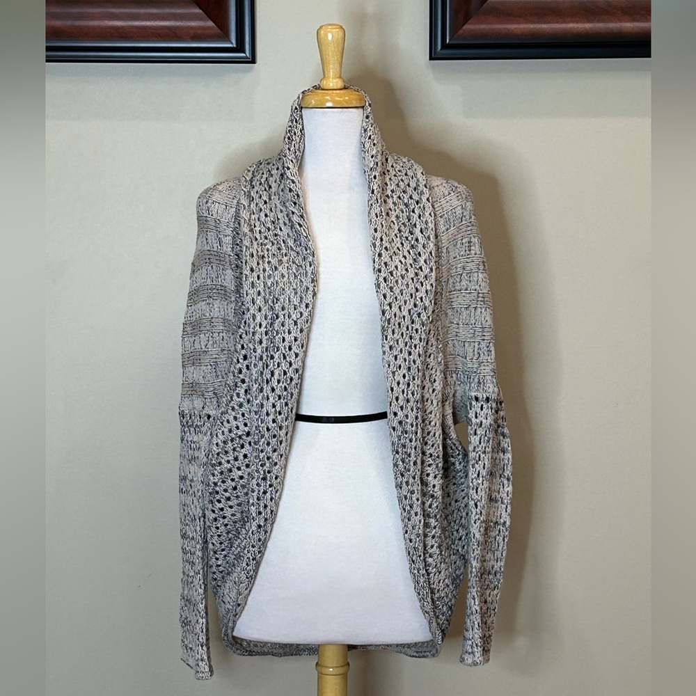 Frazzle | Size Large Open Weave Cardigan